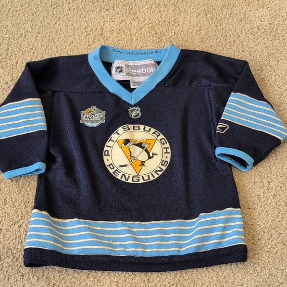 Reebok Other - Reebox Winter Classic 2011 Pittsburgh Penguins Fleury Jersey Size 2T-4T